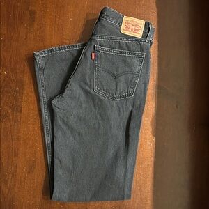 Levi's Low Pro Straight Jeans - Black